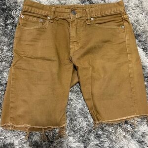 AE Men's Tan/Khacki Jean Shorts